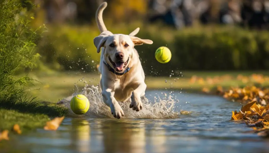 Labrador Play and Fun