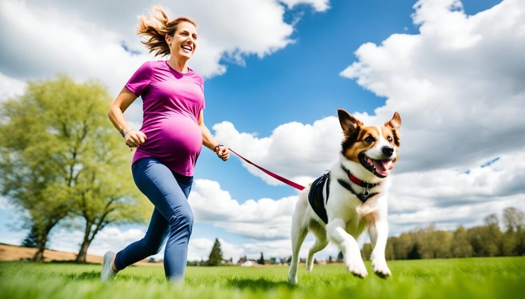 exercise for pregnant dogs